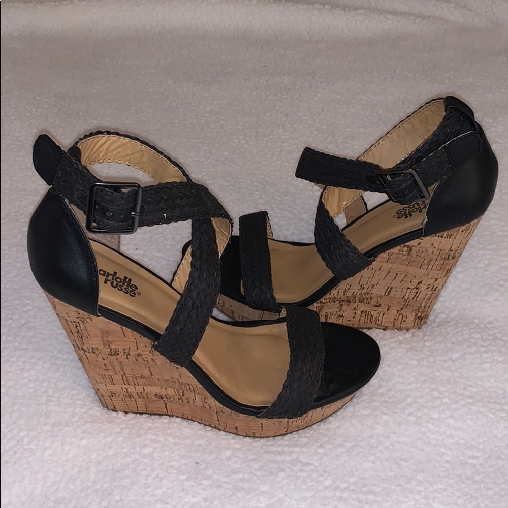 Charlotte Russe Strapy Wedge Heel
